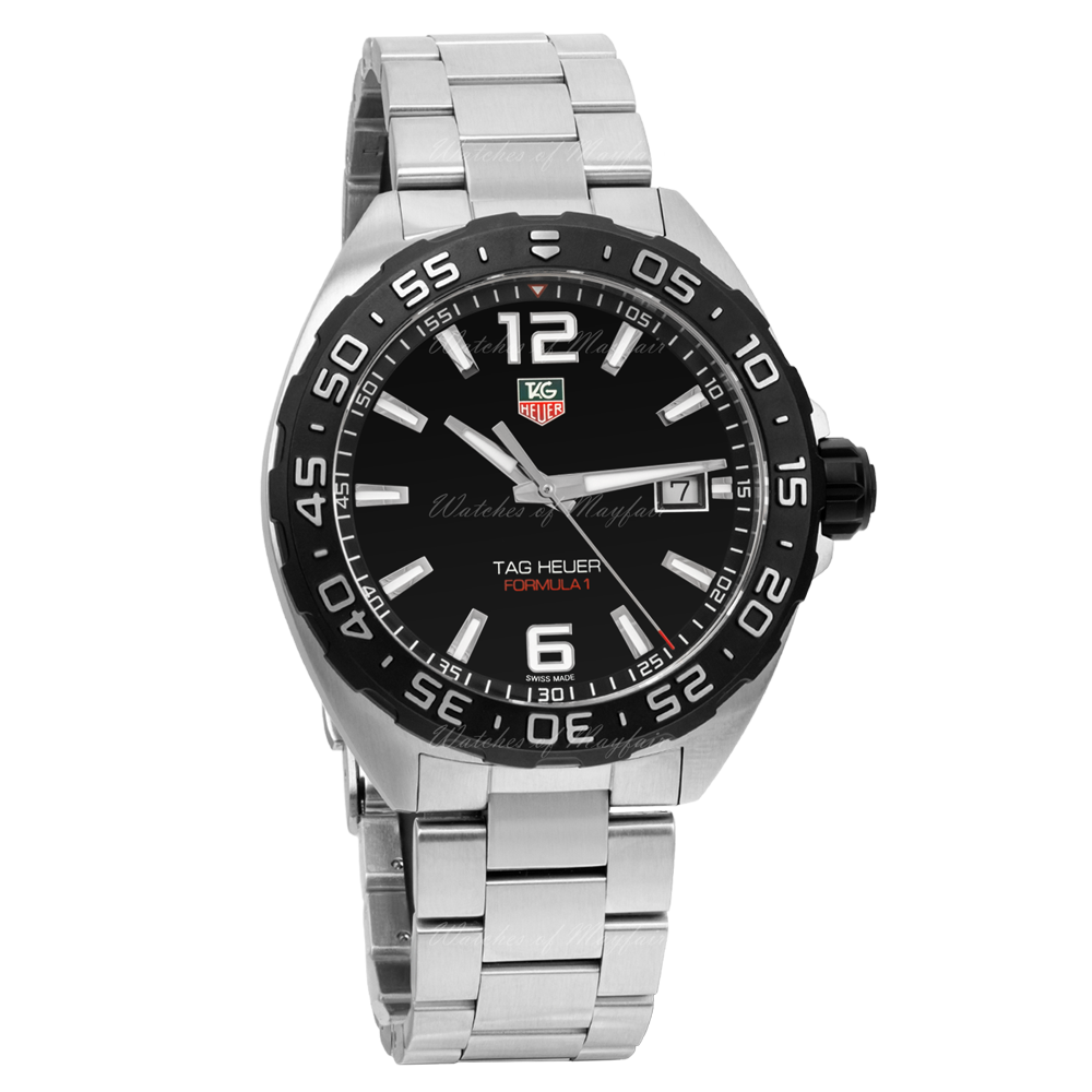 Buy Shop Tag Heuer Formula 1 Black Dial Watch for Men - WAZ1110.BA0875 USA Online