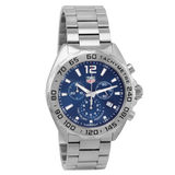 Buy Shop Tag Heuer Formula 1 Chronograph Blue Dial Silver Steel Strap Watch for Men - CAZ101K.BA0842 USA Online