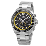 Buy Shop Tag Heuer Formula 1 Chronograph Black Dial Silver Steel Strap Watch for Men- CAZ101AC.BA0842 USA Online