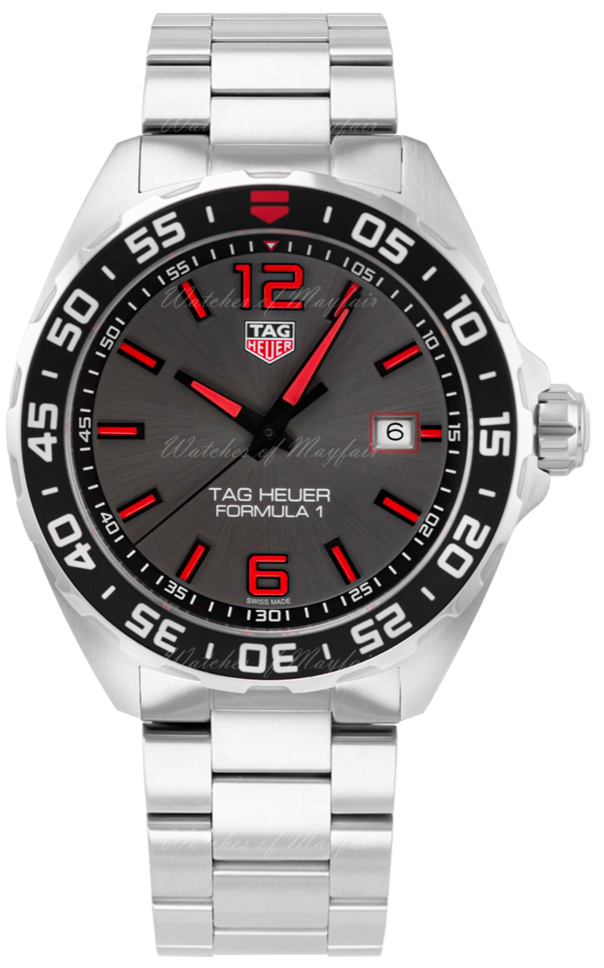 Buy Shop Tag Heuer Formula 1 Anthracite Dial Watch for Men - WAZ1018.BA0842 USA Online