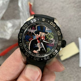 Buy Shop Tag Heuer Formula 1 Alec Monopoly Black Dial Watch for Men - WAZ1117.FT8023 USA Online
