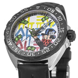 Buy Shop Tag Heuer Formula 1 Alec Monopoly Special Edition Black Rubber Strap Watch for Men - WAZ1119.FT8023 USA Online