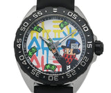 Buy Shop Tag Heuer Formula 1 Alec Monopoly Special Edition Black Rubber Strap Watch for Men - WAZ1119.FT8023 USA Online