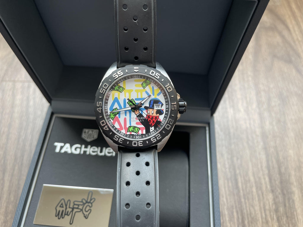 Buy Shop Tag Heuer Formula 1 Alec Monopoly White Dial Watch for Men - WAZ1119.FT8023 USA Online