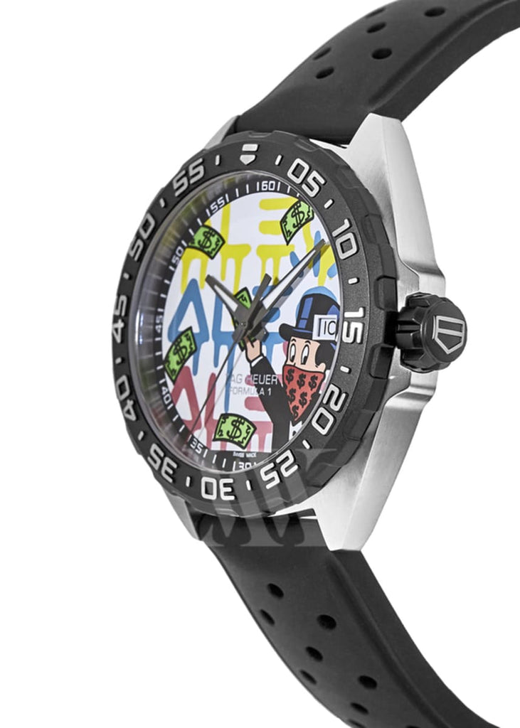 Buy Shop Tag Heuer Formula 1 Alec Monopoly White Dial Watch for Men - WAZ1119.FT8023 USA Online