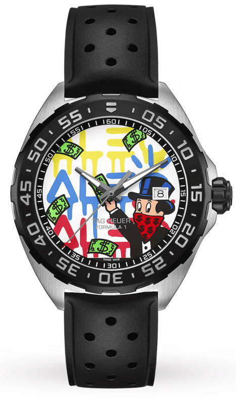 Buy Shop Tag Heuer Formula 1 Alec Monopoly White Dial Watch for Men - WAZ1119.FT8023 USA Online