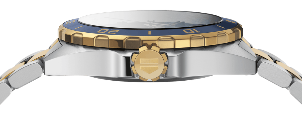 Buy Shop Tag Heuer Formula 1 Analog Blue Dial Two Tone Steel Strap Watch for Men - WAZ1120.BB0879 USA Online