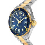 Buy Shop Tag Heuer Formula 1 Analog Blue Dial Two Tone Steel Strap Watch for Men - WAZ1120.BB0879 USA Online