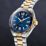 Buy Shop Tag Heuer Formula 1 Analog Blue Dial Two Tone Steel Strap Watch for Men - WAZ1120.BB0879 USA Online