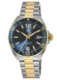 Buy Shop Tag Heuer Formula 1 Analog Blue Dial Two Tone Steel Strap Watch for Men - WAZ1120.BB0879 USA Online