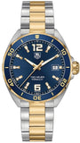 Buy Shop Tag Heuer Formula 1 Analog Blue Dial Two Tone Steel Strap Watch for Men - WAZ1120.BB0879 USA Online