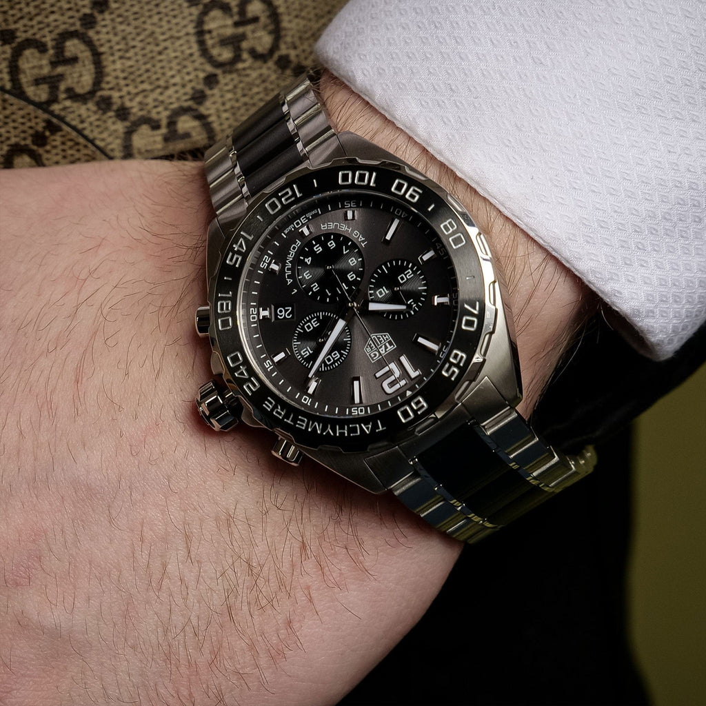 Buy Shop Tag Heuer Formula 1 Anthracite Dial Two Tone Steel Strap Watch For Men - CAZ1011.BA0843 USA Online