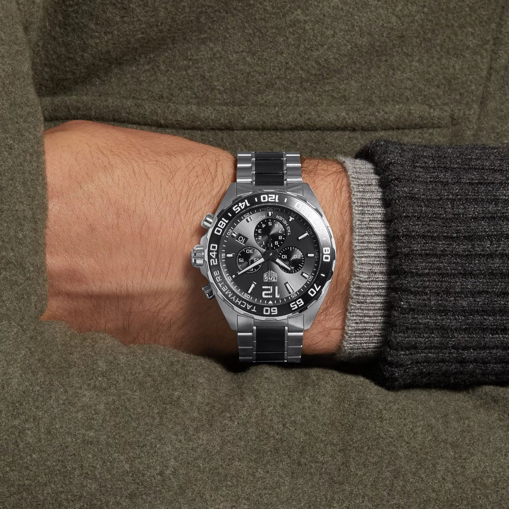 Buy Shop Tag Heuer Formula 1 Anthracite Dial Two Tone Steel Strap Watch For Men - CAZ1011.BA0843 USA Online
