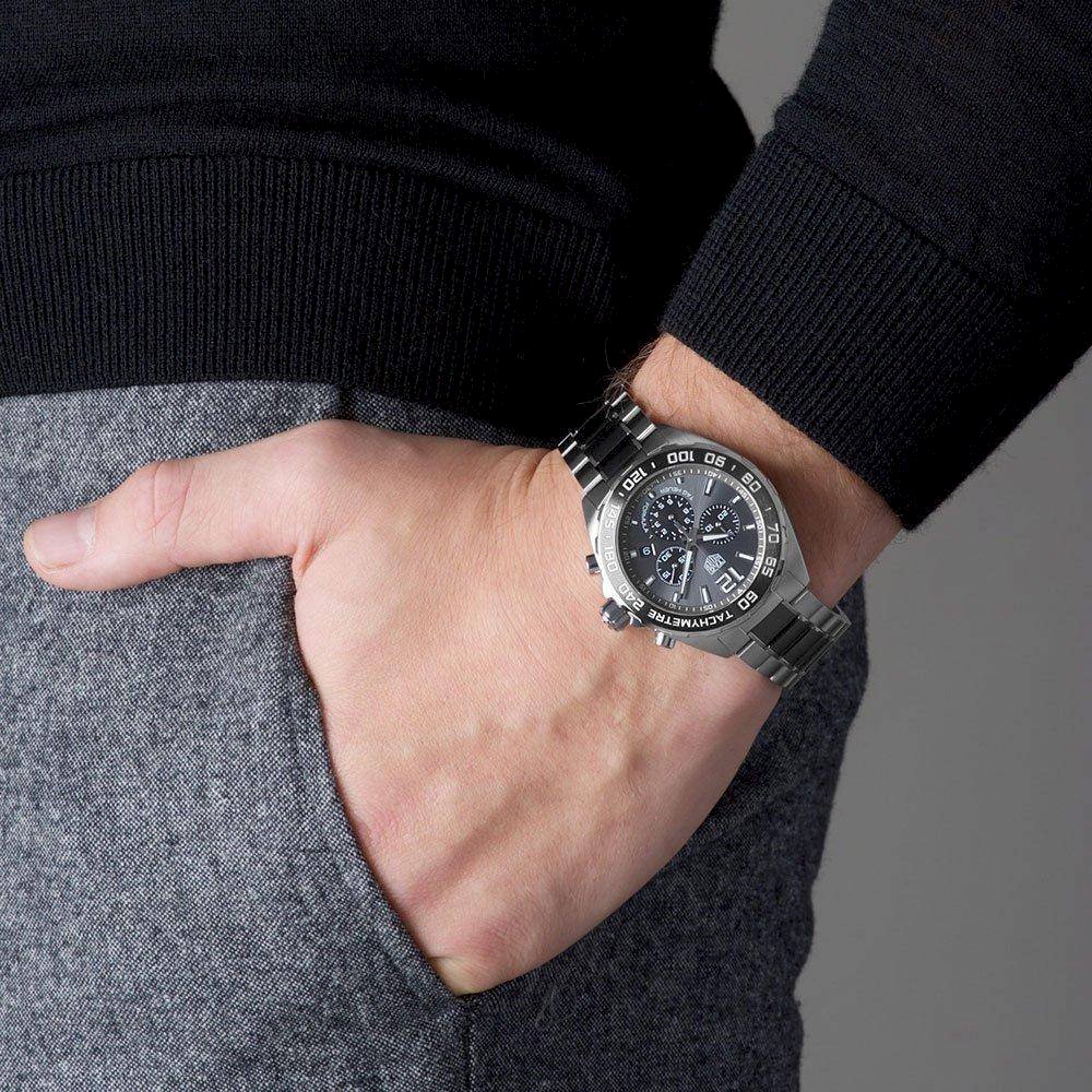 Buy Shop Tag Heuer Formula 1 Anthracite Dial Two Tone Steel Strap Watch For Men - CAZ1011.BA0843 USA Online