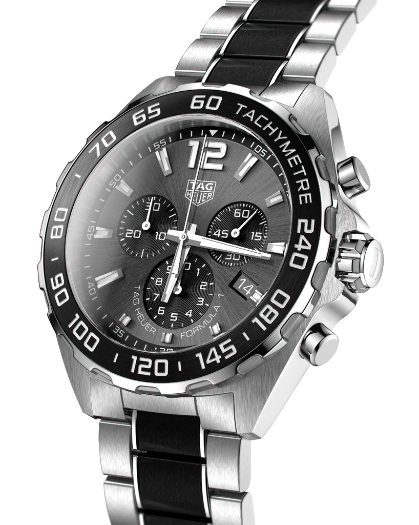 Buy Shop Tag Heuer Formula 1 Anthracite Dial Two Tone Steel Strap Watch For Men - CAZ1011.BA0843 USA Online