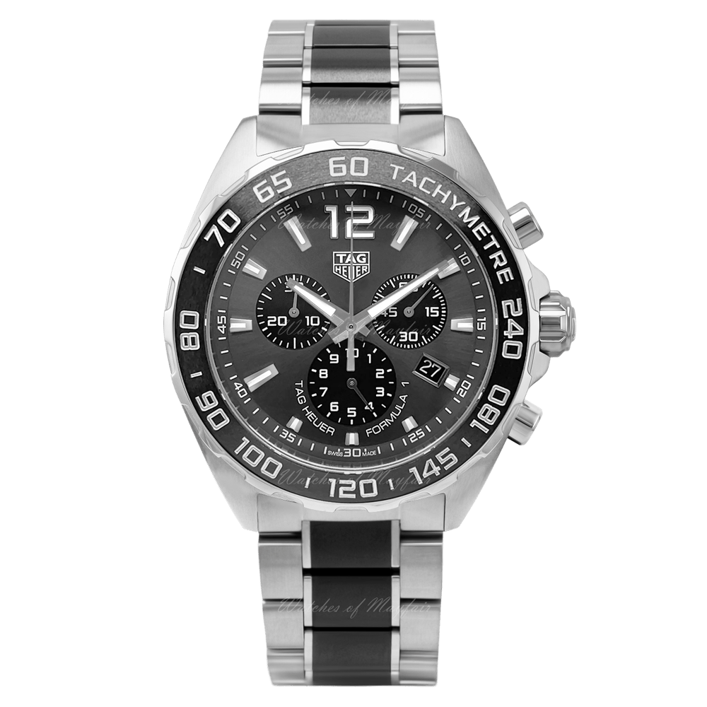 Buy Shop Tag Heuer Formula 1 Anthracite Dial Two Tone Steel Strap Watch For Men - CAZ1011.BA0843 USA Online