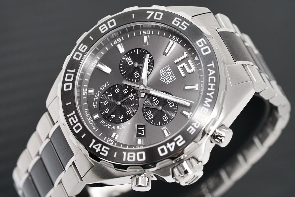 Tag Heuer Formula 1 Anthracite Dial Watch For Men - CAZ1011.BA0843
