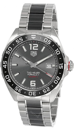 Buy Shop Tag Heuer Formula 1 Anthracite Dial Watch for Men - WAZ2011.BA0843 USA Online