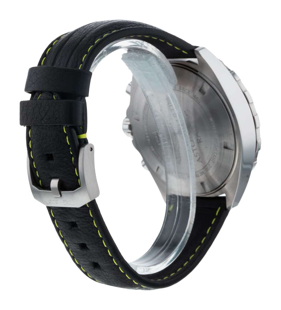 Buy Shop Tag Heuer Formula 1 Aston Martin Black Dial Black Leather Strap Watch for Men - CAZ101P.FC8245 USA Online