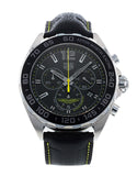 Buy Shop Tag Heuer Formula 1 Aston Martin Black Dial Black Leather Strap Watch for Men - CAZ101P.FC8245 USA Online