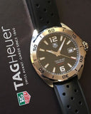 Buy Shop Tag Heuer Formula 1 Automatic Black Dial Black Rubber Strap Watch for Men - WAZ2113.FT8023 USA Online