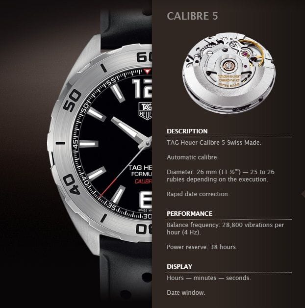 Buy Shop Tag Heuer Formula 1 Automatic Black Dial Black Rubber Strap Watch for Men - WAZ2113.FT8023 USA Online