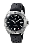 Buy Shop Tag Heuer Formula 1 Automatic Black Dial Black Rubber Strap Watch for Men - WAZ2113.FT8023 USA Online