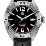 Buy Shop Tag Heuer Formula 1 Automatic Black Dial Black Rubber Strap Watch for Men - WAZ2113.FT8023 USA Online