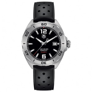 Buy Shop Tag Heuer Formula 1 Automatic Black Dial Black Rubber Strap Watch for Men - WAZ2113.FT8023 USA Online