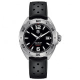 Buy Shop Tag Heuer Formula 1 Automatic Black Dial Black Rubber Strap Watch for Men - WAZ2113.FT8023 USA Online