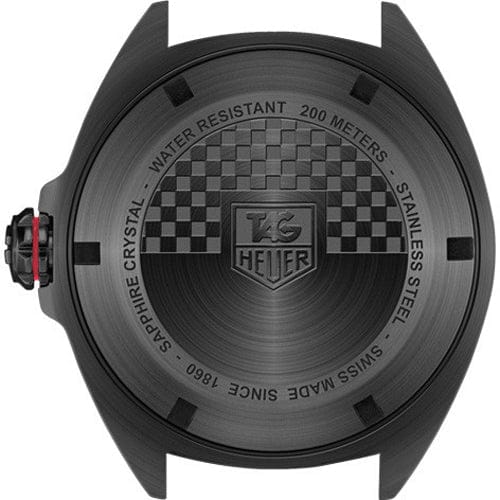 Buy Shop Tag Heuer Formula 1 Automatic Black Dial Black Rubber Strap Watch for Men - WAZ2115.FT8023 USA Online