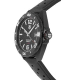 Buy Shop Tag Heuer Formula 1 Automatic Black Dial Black Rubber Strap Watch for Men - WAZ2115.FT8023 USA Online