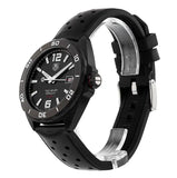 Buy Shop Tag Heuer Formula 1 Automatic Black Dial Black Rubber Strap Watch for Men - WAZ2115.FT8023 USA Online