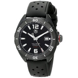 Buy Shop Tag Heuer Formula 1 Automatic Black Dial Black Rubber Strap Watch for Men - WAZ2115.FT8023 USA Online