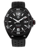 Buy Shop Tag Heuer Formula 1 Automatic Black Dial Black Rubber Strap Watch for Men - WAZ2115.FT8023 USA Online