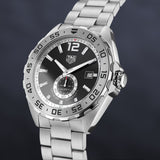 Buy Shop Tag Heuer Formula 1 Automatic Black Dial Silver Steel Strap Watch for Men - WAZ2012.BA0842 USA Online