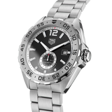 Buy Shop Tag Heuer Formula 1 Automatic Black Dial Silver Steel Strap Watch for Men - WAZ2012.BA0842 USA Online