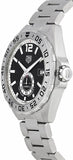 Buy Shop Tag Heuer Formula 1 Automatic Black Dial Silver Steel Strap Watch for Men - WAZ2012.BA0842 USA Online