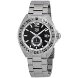 Buy Shop Tag Heuer Formula 1 Automatic Black Dial Silver Steel Strap Watch for Men - WAZ2012.BA0842 USA Online