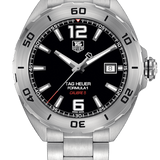 Buy Shop Tag Heuer Formula 1 Automatic Black Dial Silver Steel Strap Watch for Men - WAZ2113.BA0875 USA Online