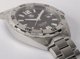 Tag Heuer Formula 1 Automatic Black Dial Silver Steel Strap Watch for Men - WAZ2113.BA0875