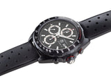Buy Shop Tag Heuer Formula 1 Automatic Chronograph Black Dial Black Leather Strap Watch for Men - CAZ2011.FT8024 USA Online