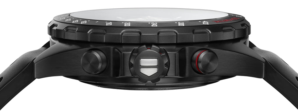 Buy Shop Tag Heuer Formula 1 Automatic Chronograph Black Dial Black Leather Strap Watch for Men - CAZ2011.FT8024 USA Online