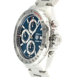 Buy Shop Tag Heuer Formula 1 Automatic Chronograph Blue Dial Silver Strap Watch for Men - CAZ2015.BA0876 USA Online