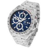 Buy Shop Tag Heuer Formula 1 Automatic Chronograph Blue Dial Silver Strap Watch for Men - CAZ2015.BA0876 USA Online