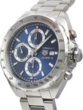 Buy Shop Tag Heuer Formula 1 Automatic Chronograph Blue Dial Silver Strap Watch for Men - CAZ2015.BA0876 USA Online