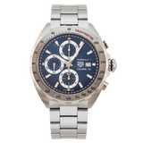 Buy Shop Tag Heuer Formula 1 Automatic Chronograph Blue Dial Silver Strap Watch for Men - CAZ2015.BA0876 USA Online