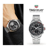 Buy Shop Tag Heuer Formula 1 Automatic Chronograph Grey Dial Silver Strap Watch for Men - CAZ2012.BA0876 USA Online