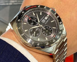 Buy Shop Tag Heuer Formula 1 Automatic Chronograph Grey Dial Silver Strap Watch for Men - CAZ2012.BA0876 USA Online