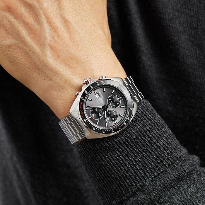 Buy Shop Tag Heuer Formula 1 Automatic Chronograph Grey Dial Silver Strap Watch for Men - CAZ2012.BA0876 USA Online
